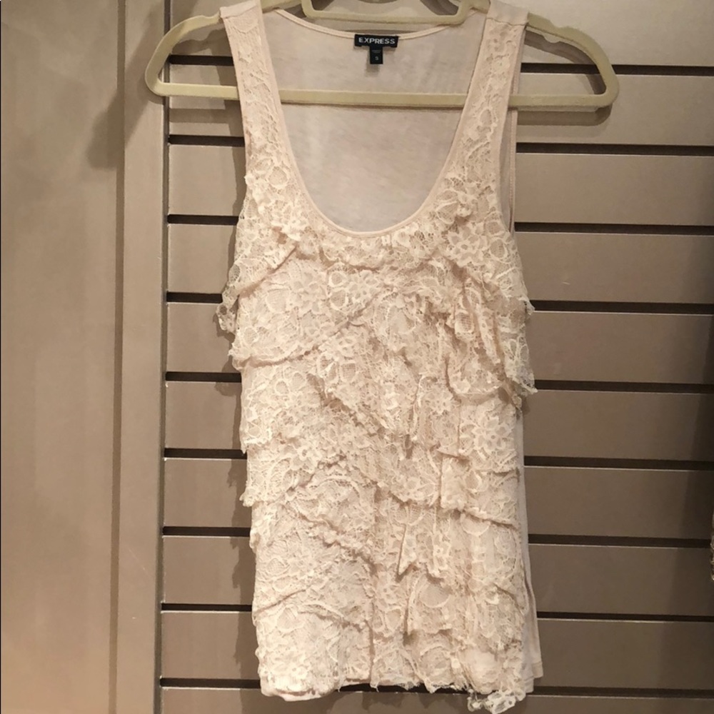 Express Ruffled Tank